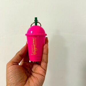 Starbucks collectible Frappuccino keychain